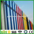 2016 GM high quality powder coated steel palisade fence
